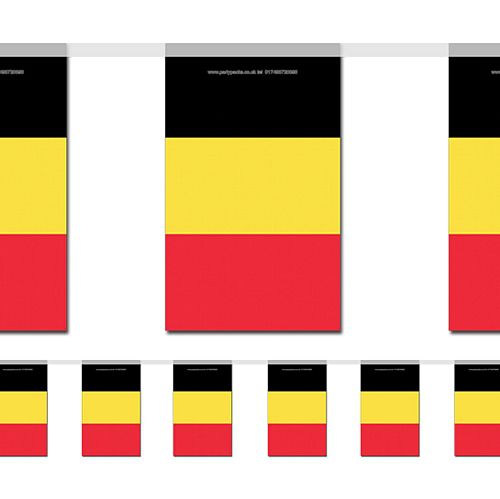 Belgian Flag Bunting 2.4m