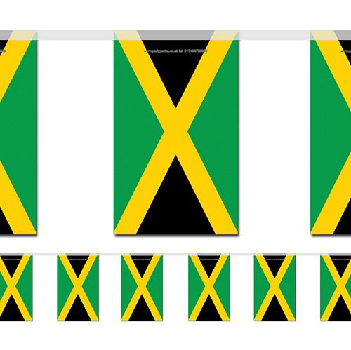 Jamaican Flag Bunting 2.4m