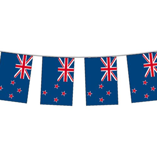 New Zealand Interior Flag Bunting 2.4m