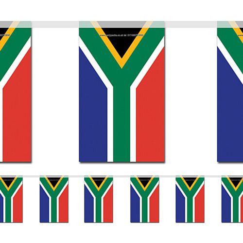 South African Flag Bunting 2.4m