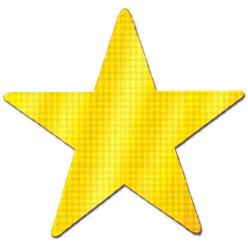 Gold Star Cutout - 12"