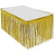 Gold Metallic Table Skirting - 76cm x 4.3m