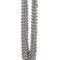 Silver Party Beads - Pack of 12