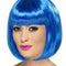 Blue Bob Wig