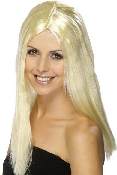 Long Blonde Straight Wig