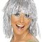 Silver Tinsel Wig