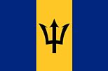 Bajan (Barbados) Polyester Fabric Flag 5ft x 3ft