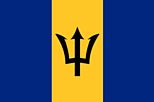 Bajan (Barbados) Polyester Fabric Flag 5ft x 3ft