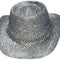 Silver Glitter Cowboy Hat