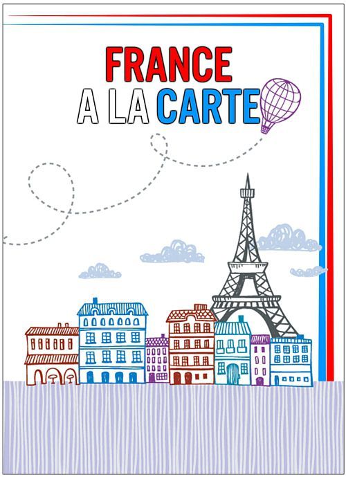 French Menu Cards - Pack of 16