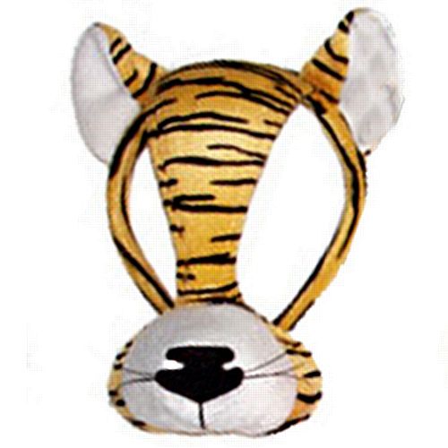 Tiger Mask On Headband With Sound
