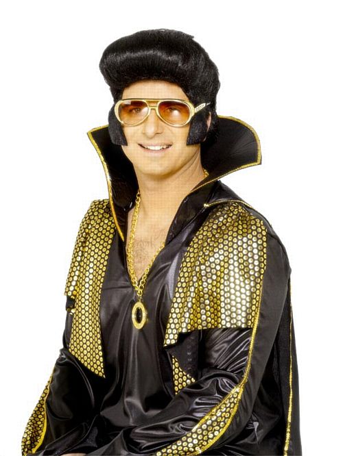 Gold Elvis Glasses