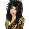 80's Style Wig Black