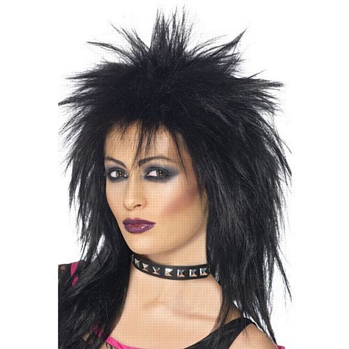 Rock Diva Wig Black