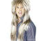 80s Throwback Mullet Wig - Blonde & Brown