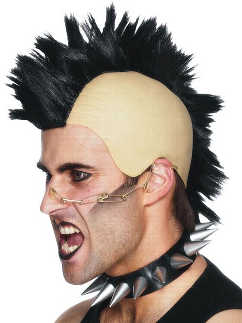 Mohican Wig - Black