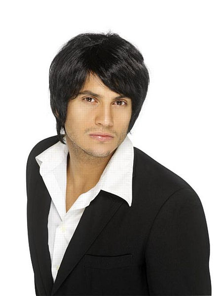 Boy Band Wig- Black