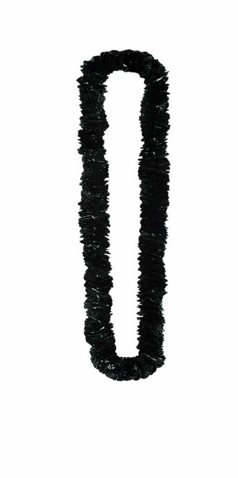 Black Hawaiian Lei- 36inch