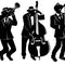 Jazz Trio Silhouettes 18
