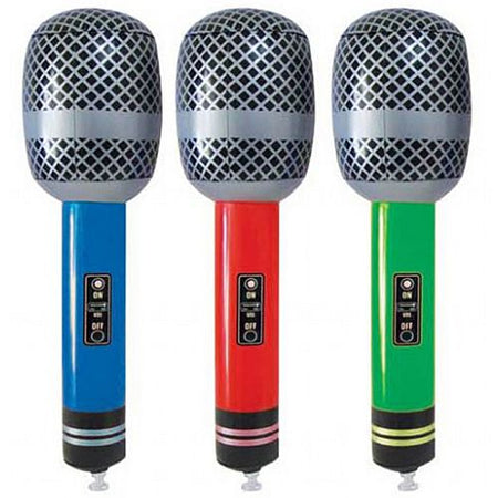 Inflatable Microphone - 25cm