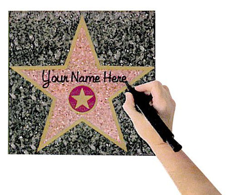 Star Peel 'n' Place Wall Cling - 12