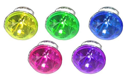 Ring Diamond Assorted Colours - Each