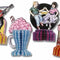 50's Playmates Table Centrepieces - set of 4 - 5