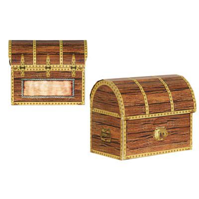 Treasure Chest Favour Boxes - 10.2cm - Pack of 4
