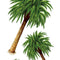 Pack of 6 Palm Tree Props - 1.22m