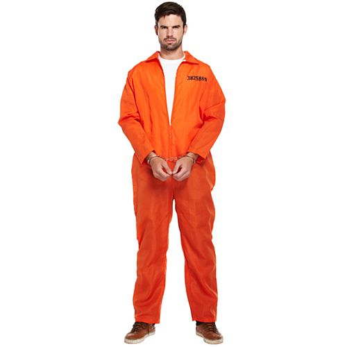 Prisoner Orange Boiler Suit