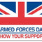 British Armed Forces Polyester Fabric Flag - 5ft x 3ft
