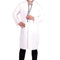 Doctor's White Coat with Mask