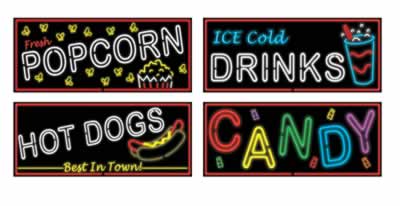 Neon Food Sign Cutouts 21