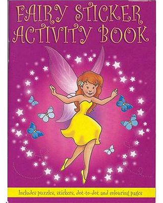 Fairy Sticker Activity Book - 14.5cm