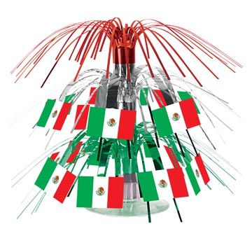 Mexican Flag Mini Cascade Centrepiece