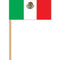 Mexican Flag Picks - Pack of 50 - 2.5