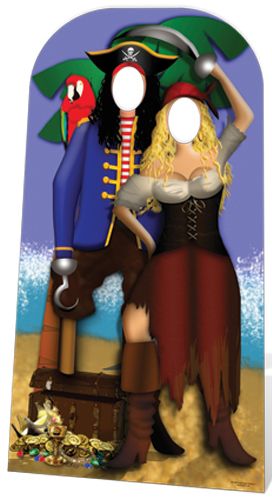 Pirate Couple Stand-In - 1.86m