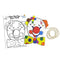 Clown Mask - Colour, Cut and String Your Own