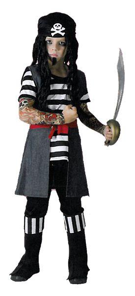 Tattoo Pirate Boy Costume