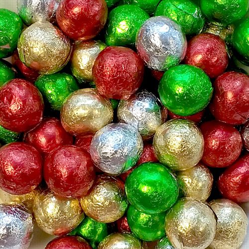 Christmas Chocolate Ball - Assorted - Pack of 100