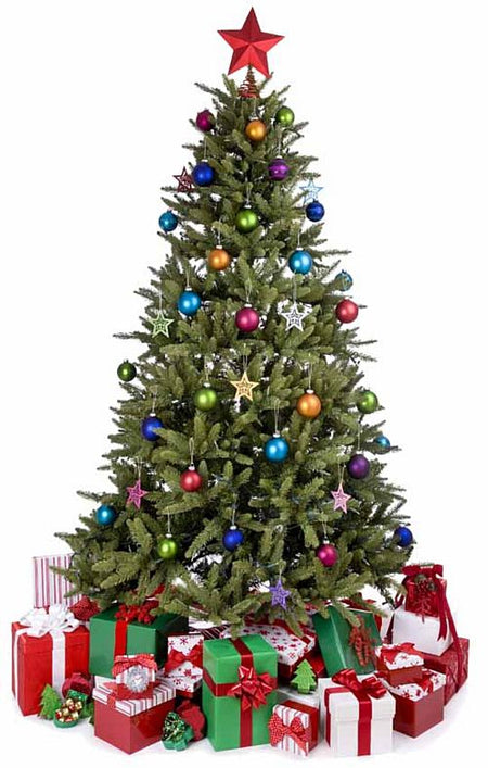 Christmas Tree Cardboard Cutout - 1.9m