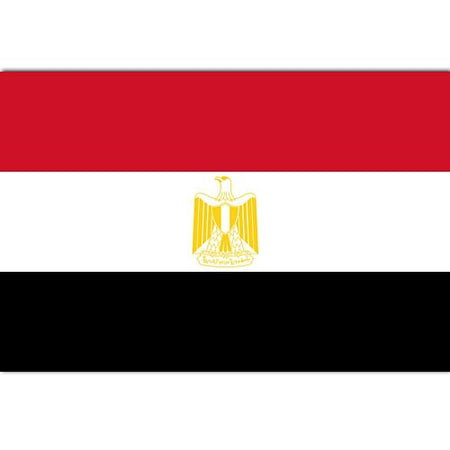Egyptian Polyester Fabric Flag 5ft x 3ft