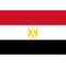 Egyptian Polyester Fabric Flag 5ft x 3ft