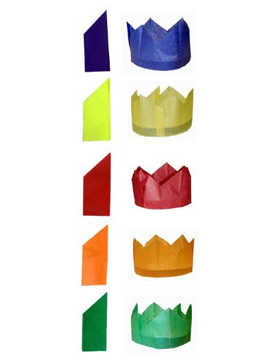 Cracker Paper Hat - Assorted Colours - Each