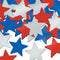 Confetti Stars Red, Silver & Blue - 1oz