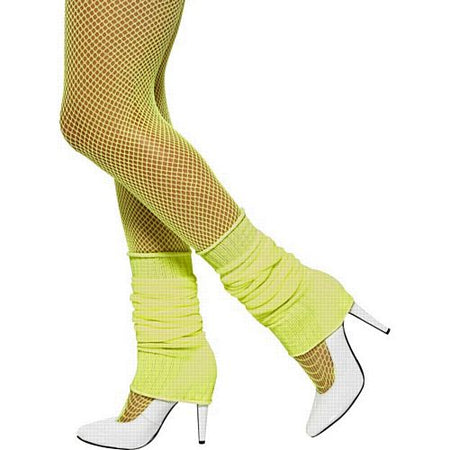 Neon Yellow Leg Warmers