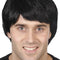 Men's Short Black Wig