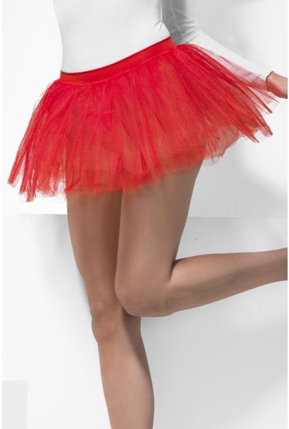 Red Net Tutu - One Size