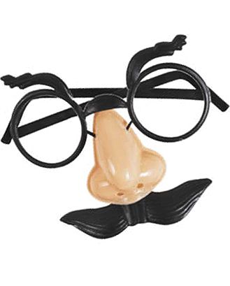 Plastic Childs Disguise Set