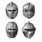 Knights Card Mask - Pack of 4